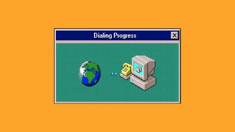 الطلب الهاتفي dial up