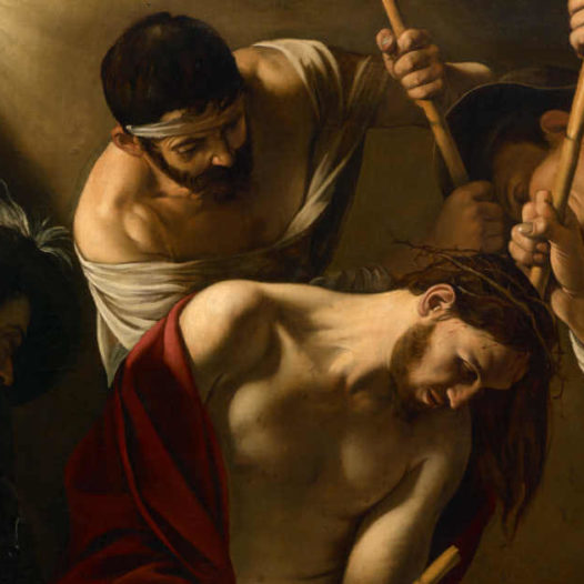 Michelangelo merisi called caravaggio the crowning with thorns google art project