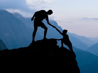 Mountain climbing