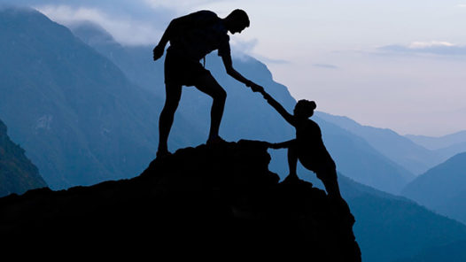 Mountain climbing