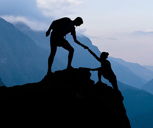 Mountain climbing
