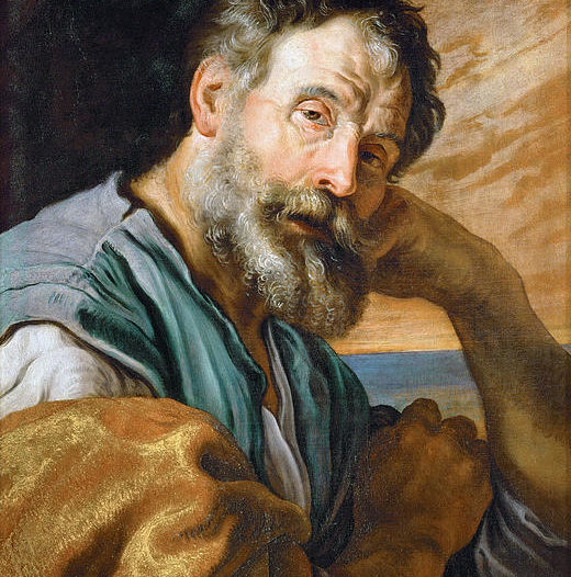 Domenico fetti saint peter repenting